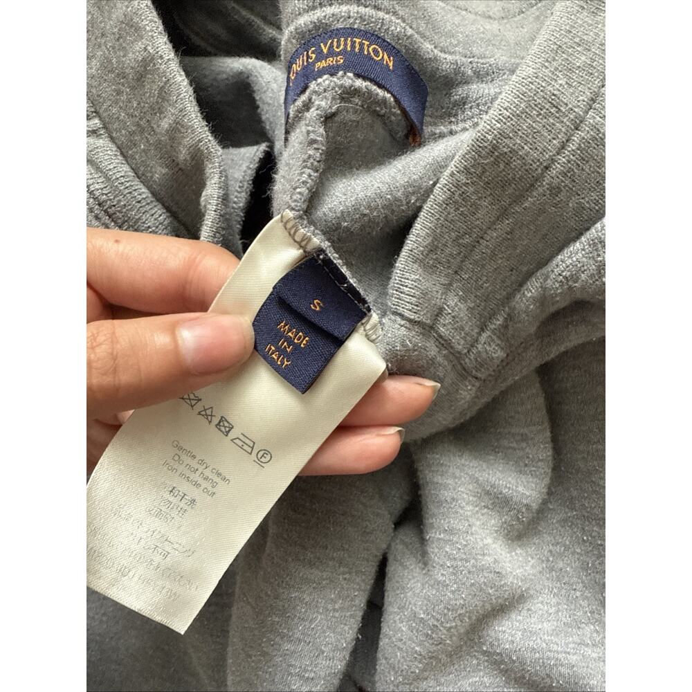 louis vuitton women sport pants gray Joggers Athletic *As-Is* Size S - Picture 6 of 16